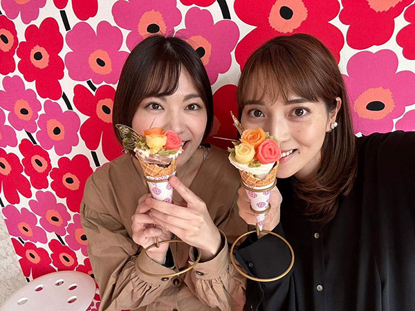花束アイス