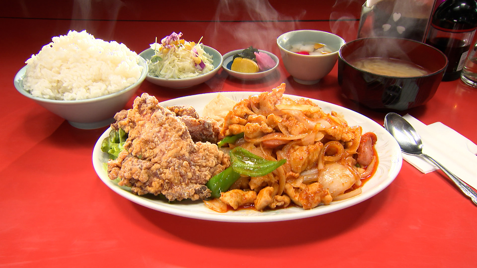 【創業60年、地元民に愛されるデカ盛り中華料理店!】